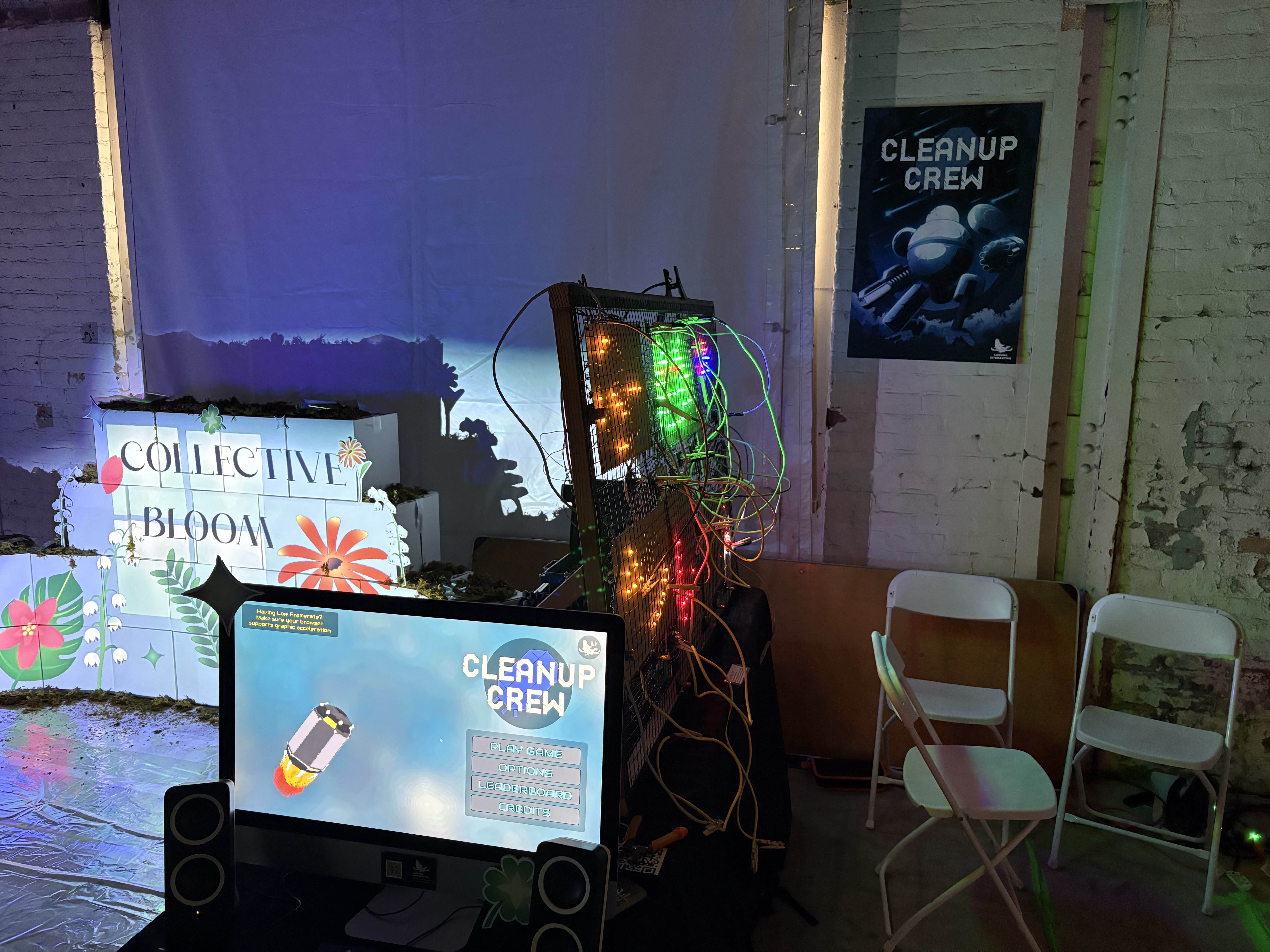 Maker Faire Cleanup Crew Space